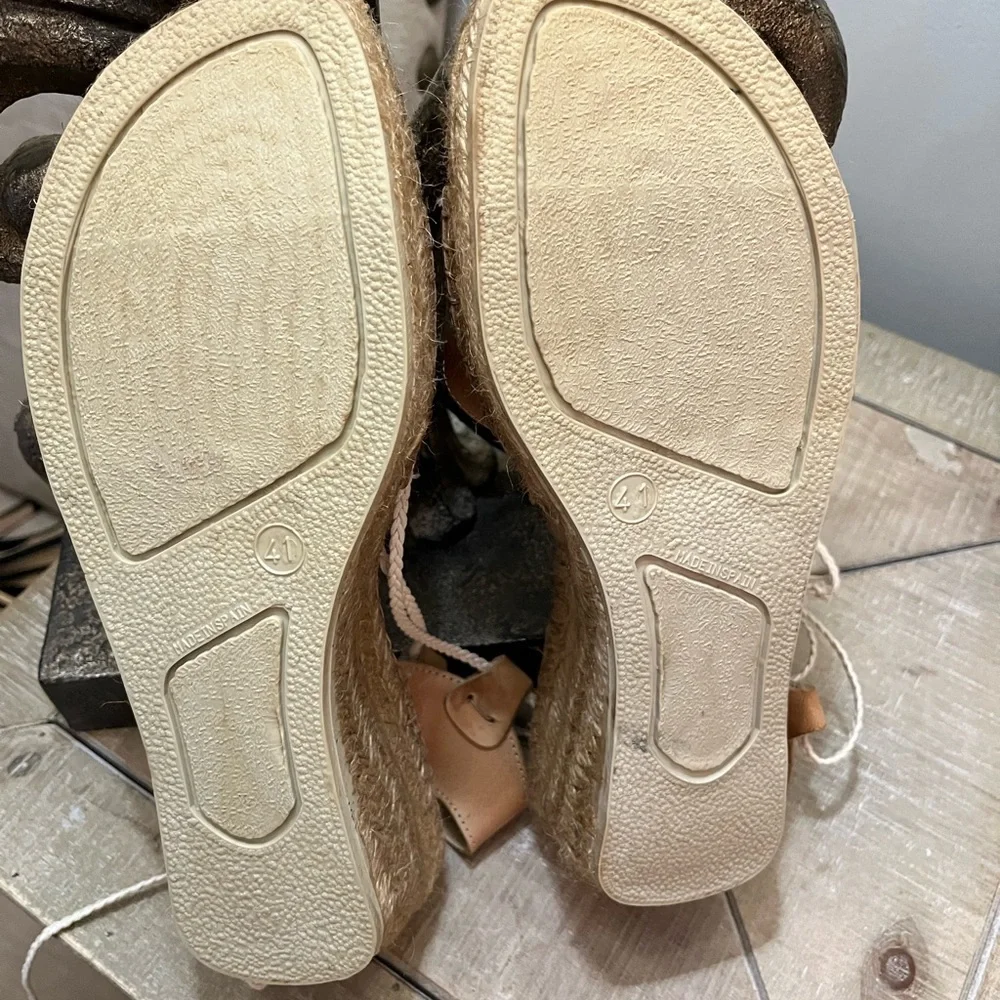 Eric Michael sz 41 Espadrille sandals - Picture 7 of 8